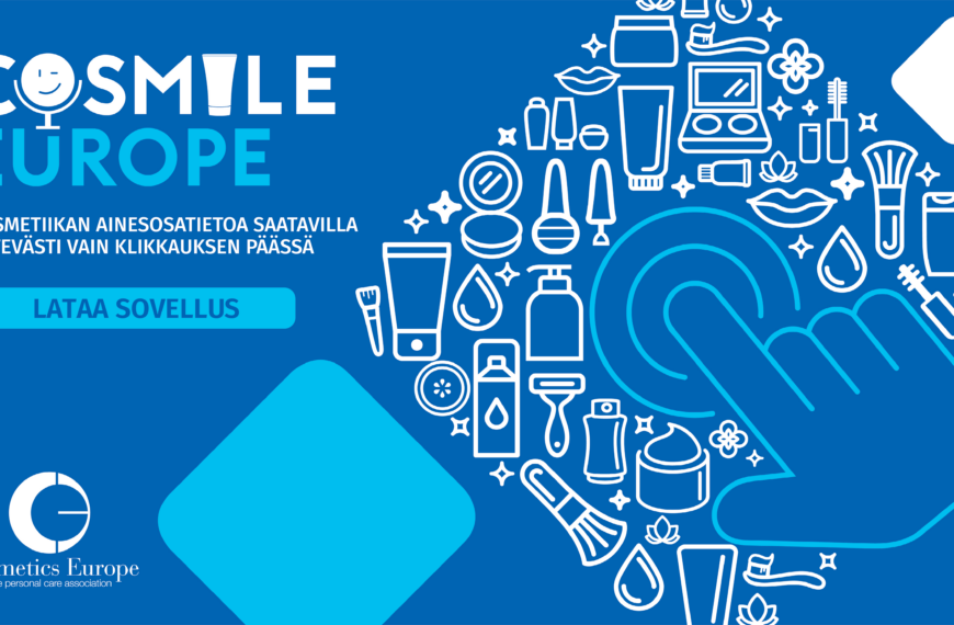 COSMILE Europe -ainesosatietokannasta saatavilla nyt myös suomenkielinen mobiilisovellus